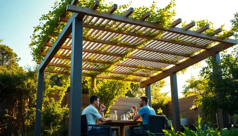 Construire une pergola bioclimatique : guide pratique et conseils